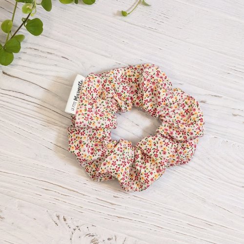 Scrunchie, chouchou, élastique à cheveux en tissu