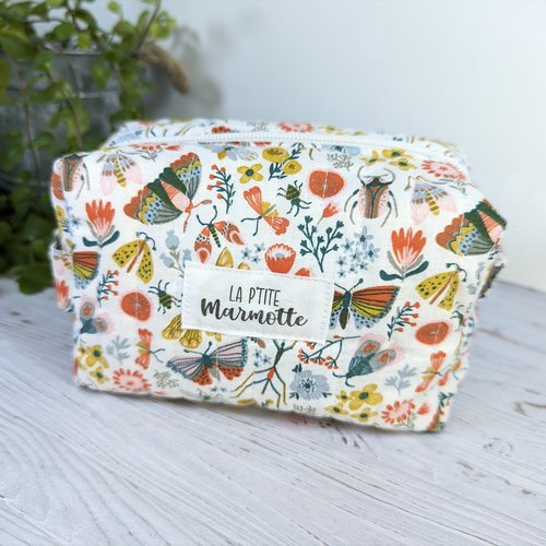 Trousse léontine, trousse à maquillage ou de toilette