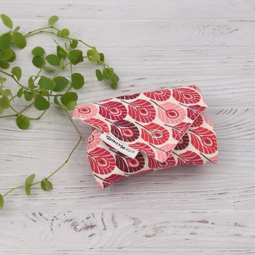 Pochette wrap imperméable pour transporter son savon ou shampooing solide