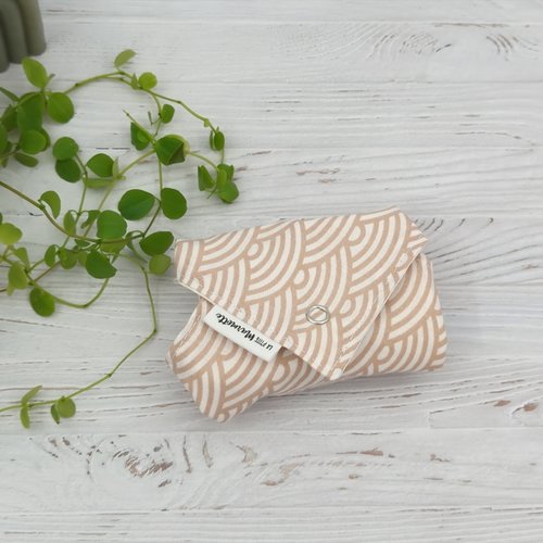 Pochette wrap imperméable pour transporter son savon ou shampooing solide