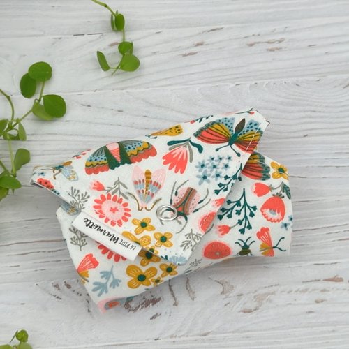 Pochette wrap imperméable pour transporter son savon ou shampooing solide