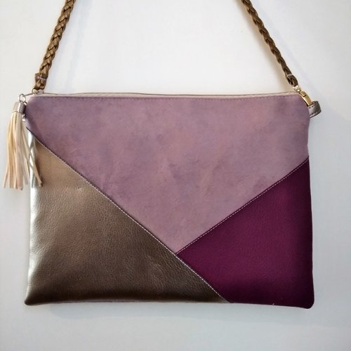 pochette parme