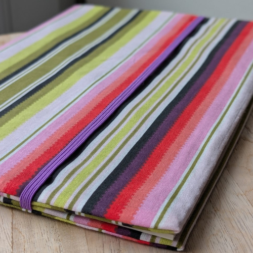 Protège cahier en tissu