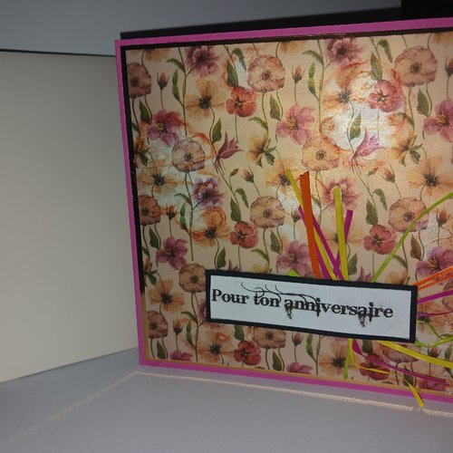 Pour ton anniversaire