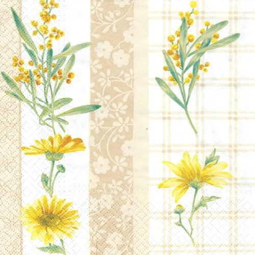 1 serviette en papier flers - ref 1388