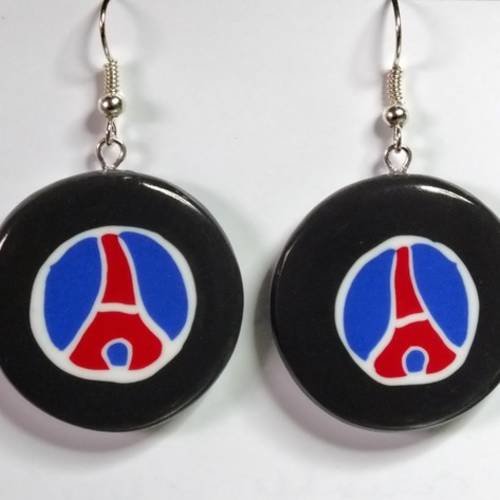 Boucles d'oreilles fan de... foot 
