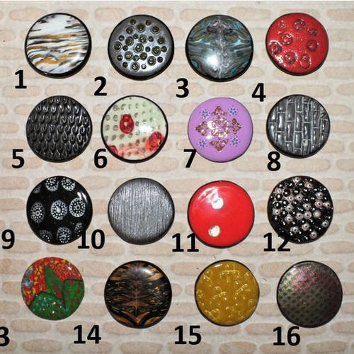 Nouveau pastille supplémentaire au choix pour collier interchangeable 