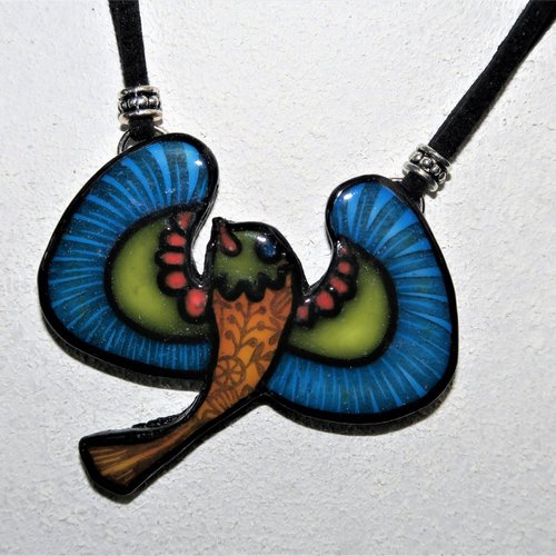 Le p'tit oiseau de toutes les couleurs...