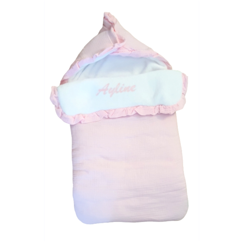 Nid d'ange personnalisé pour bébé de o à 6 mois