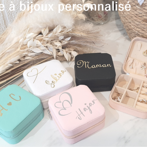 Boîte à bijoux personnalisée