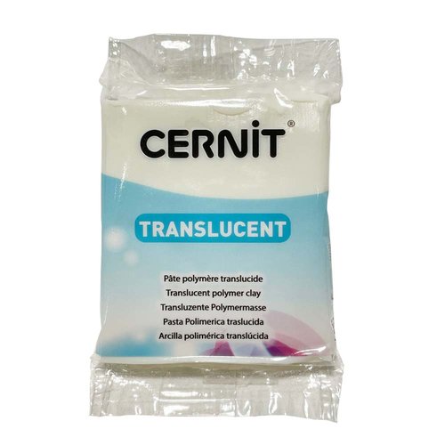 56 g. cernit polymère translucide phosphorecent 024
