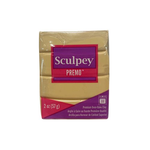 57 g. sculpey polymère premo. crème 5093