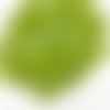 5 g, half tila beads, vert chartreuse brillant. 5*2,3*1,9 mm