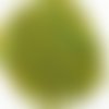 5 g, miyuki delica 11/0, multicolore vert jaune clair. db0983