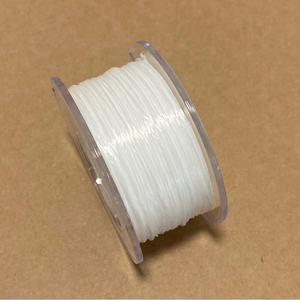 Fil élastique pour bracelet 1,2 mm 2 bobines de fil de 100 m - Fil  polyester
