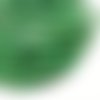 4*2 mm. perles rondelles howlite synthétique. vert. 170 perles