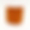 0,8 mm. cordon bijoux, nylon tressé. orange. par 5 mètres