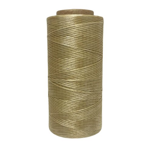 260 m. bobine cordon polyester enduit 1 mm. beige or