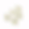 9 * 5 mm. mini breloque croix. acier inoxydable doré