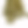 20 rondelles 5 mm acier inoxydable plaqué or 18 k