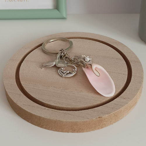 Porte clé coquillage