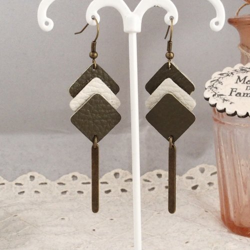 Boucles d'oreille "la cascade"