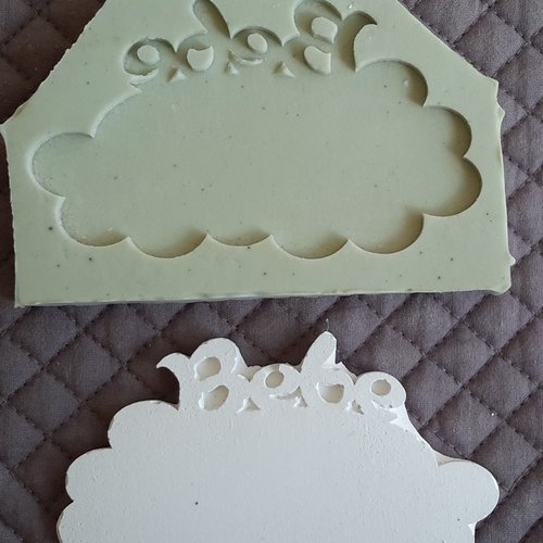 Moule nuage bébé