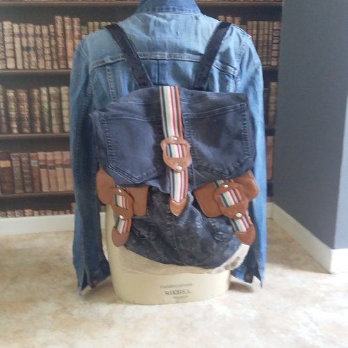 sac a dos jean