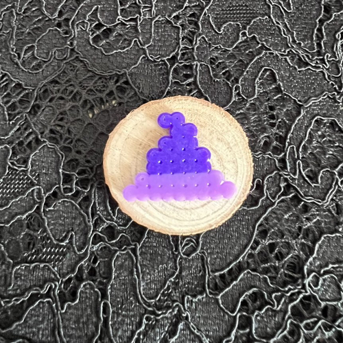Broche halloween :chapeau