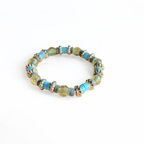 Bracelet en perles heishi