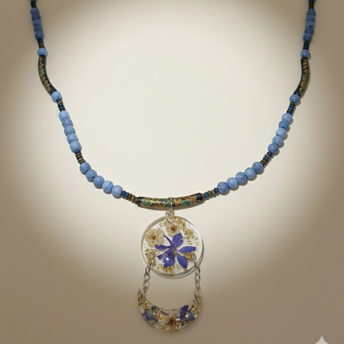 Collier bohème "le secret des fleurs"
