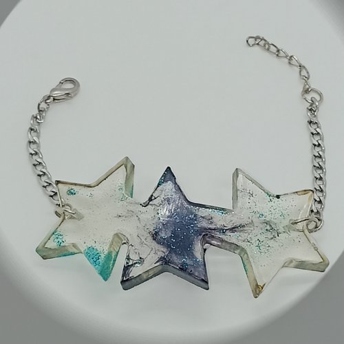Bracelet "nuit d'étoiles"