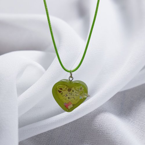 Collier "cœur shaker"