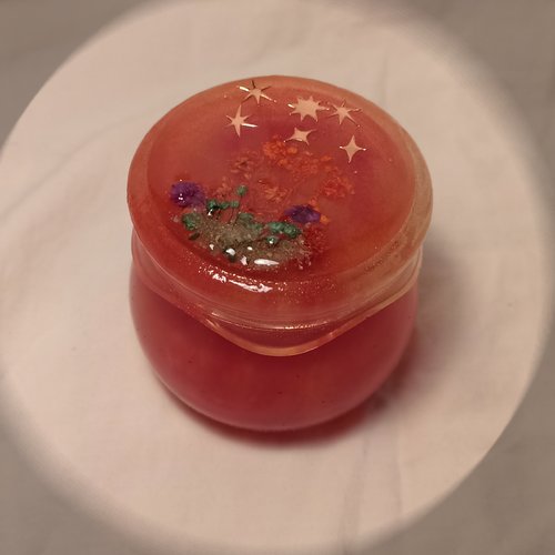 Petit pot "secret fleuri"