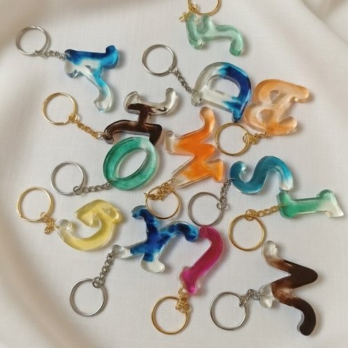 Portes clés personnalisés anneau or