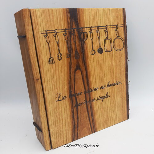 Classeur en bois personnalisable sur commande