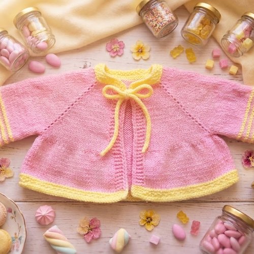 Tuto-43 cardigan "lollie"