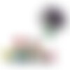 Promotion - 1 perle bola musicale &quot;strass&quot; 18 mm, couleurs aux choix