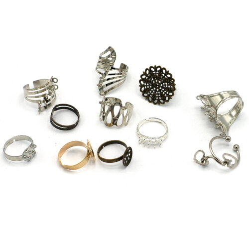 2-10 support bague, divers modèles aux choix