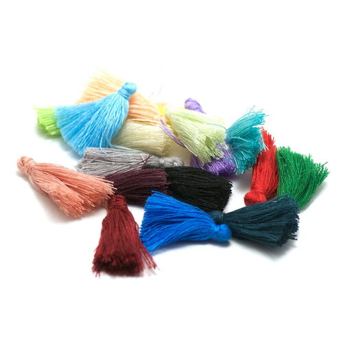 10 -20 pompon en fil de coton 30 mm