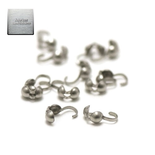 Acier inox: 50 cache noeud 3,5 mm, steel stainless