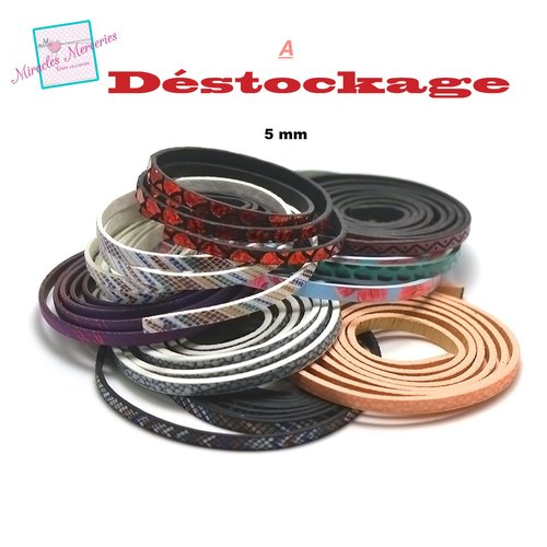 Lot de lanière, cordon, divers modèles aux choix