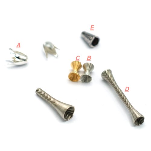 Cône, perle passante, aux choix