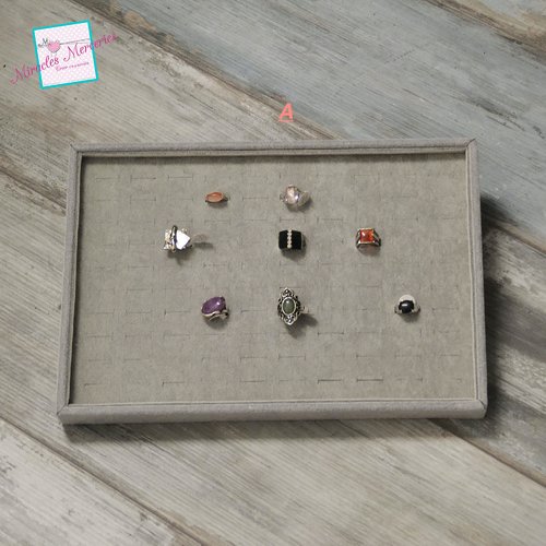 Présentoir grand plateaux pour bijoux