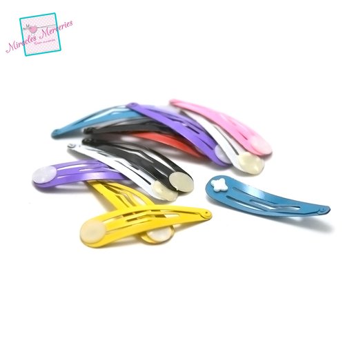 10 barrettes pour cheveux