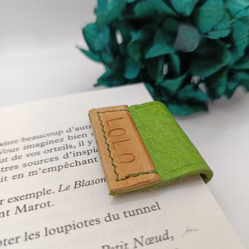Marque-ta-page gazon