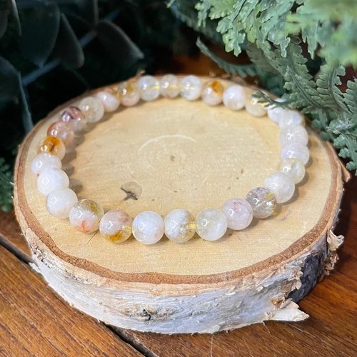 Bracelet citrine naturelle – pierre de joie