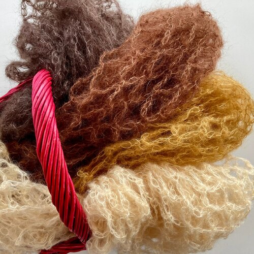 Echarpe femme laine mohair soie  marron brun chocolat rouille curry beige