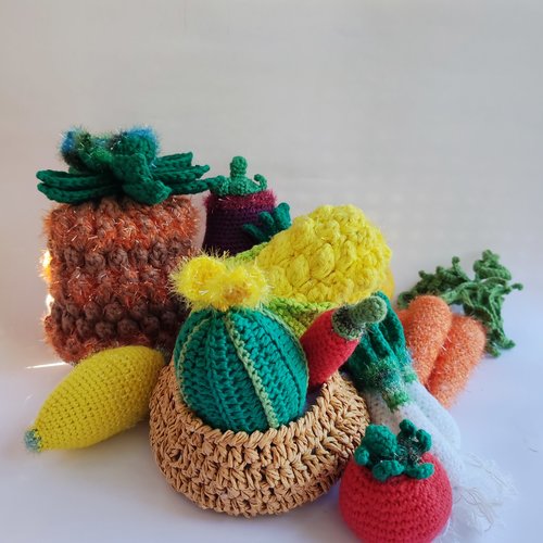 Fruits et légumes dînette