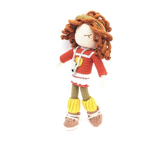Poupée fait main au crochet